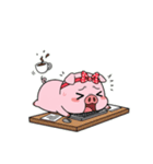 頑張ったけど、疲れた（個別スタンプ：4）