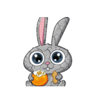 萌えウサギの苦しい仕事日記（個別スタンプ：3）