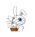 萌えウサギの苦しい仕事日記（個別スタンプ：9）