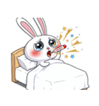 萌えウサギの苦しい仕事日記（個別スタンプ：11）
