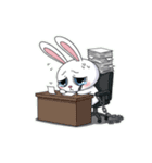 萌えウサギの苦しい仕事日記（個別スタンプ：27）
