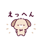 動く♪こいぬ｜ころころりとるふれんず（個別スタンプ：21）