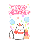 もっふわサモエド（個別スタンプ：30）