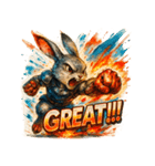 ストロングラビット（個別スタンプ：3）