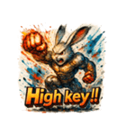 ストロングラビット（個別スタンプ：8）