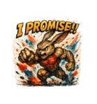 ストロングラビット（個別スタンプ：9）