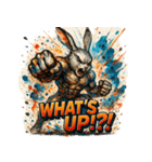 ストロングラビット（個別スタンプ：13）