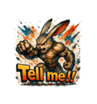 ストロングラビット（個別スタンプ：16）