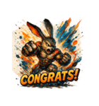 ストロングラビット（個別スタンプ：21）