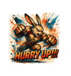 ストロングラビット（個別スタンプ：22）