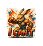 ストロングラビット（個別スタンプ：35）