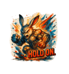 ストロングラビット（個別スタンプ：40）