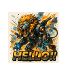 リーサル・ウェポンライオン（個別スタンプ：1）