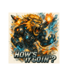 リーサル・ウェポンライオン（個別スタンプ：3）