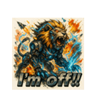 リーサル・ウェポンライオン（個別スタンプ：7）