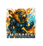 リーサル・ウェポンライオン（個別スタンプ：8）