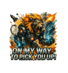 リーサル・ウェポンライオン（個別スタンプ：10）