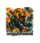 リーサル・ウェポンライオン（個別スタンプ：12）