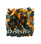 リーサル・ウェポンライオン（個別スタンプ：14）