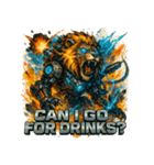 リーサル・ウェポンライオン（個別スタンプ：15）