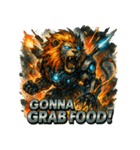 リーサル・ウェポンライオン（個別スタンプ：16）