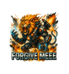 リーサル・ウェポンライオン（個別スタンプ：17）