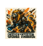 リーサル・ウェポンライオン（個別スタンプ：20）