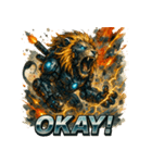 リーサル・ウェポンライオン（個別スタンプ：21）