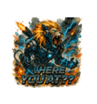 リーサル・ウェポンライオン（個別スタンプ：23）