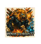 リーサル・ウェポンライオン（個別スタンプ：24）