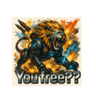 リーサル・ウェポンライオン（個別スタンプ：25）