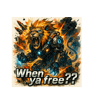 リーサル・ウェポンライオン（個別スタンプ：26）