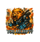 リーサル・ウェポンライオン（個別スタンプ：28）