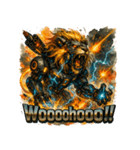 リーサル・ウェポンライオン（個別スタンプ：38）