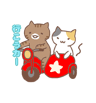 正直な猫・ねこねこの住み家シリーズ（個別スタンプ：4）