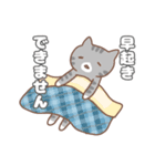 正直な猫・ねこねこの住み家シリーズ（個別スタンプ：6）