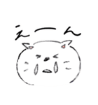 しろいねこのスタンプ  日常編（個別スタンプ：25）