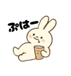 やんわりかわちぃしろうさちゃん♡日常返信（個別スタンプ：17）