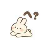 やんわりかわちぃしろうさちゃん♡日常返信（個別スタンプ：21）