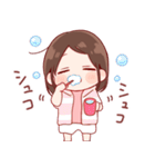 日常ちゃん 5（個別スタンプ：40）