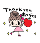 (nenerin日常会話スタンプ011英語気遣い)（個別スタンプ：1）