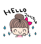 (nenerin日常会話スタンプ011英語気遣い)（個別スタンプ：9）