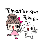 (nenerin日常会話スタンプ011英語気遣い)（個別スタンプ：10）