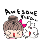 (nenerin日常会話スタンプ011英語気遣い)（個別スタンプ：11）