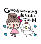 (nenerin日常会話スタンプ011英語気遣い)（個別スタンプ：15）