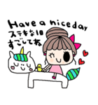 (nenerin日常会話スタンプ011英語気遣い)（個別スタンプ：21）