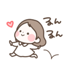 なんか癒されるスタンプ（おんなのこ）（個別スタンプ：8）