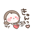 なんか癒されるスタンプ（おんなのこ）（個別スタンプ：12）