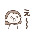 なんか癒されるスタンプ（おんなのこ）（個別スタンプ：30）