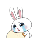 ときめくうさぎちゃん（個別スタンプ：4）